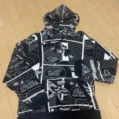 adidas コミックデザイン パーカー　Sサイズ