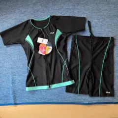 新品　FILA セパレート水着 9Mブラック ミントのサムネイル
