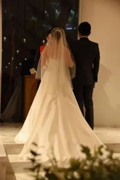 【タカミブライダル】イタリア製ソフトクチュール ベール