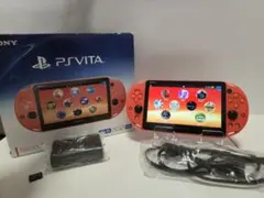 PS Vita ネオンオレンジ メモリ8GB付き