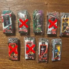 仮面ライダー ソフビパッケージチャーム チョコスナック シークレット 5個セット