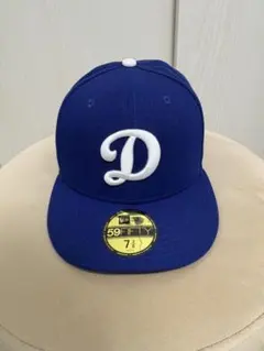 ドジャース59FIFTY ブルーキャップ 7 3/8