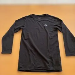 ノースフェイス ブラック 七分袖カットソー 140キッズ