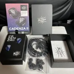 最終値下　美品　Kiwi Ears CADENZA II ブルーのサムネイル