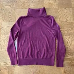 バナナリパブリック・XSサイズ・100%メリノウールタートルセーター