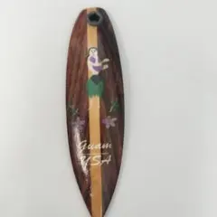 Guam USA 木製 サーフボード型 オーナメント