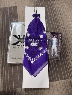 三代目 JSB LAND FOREVER バンダナキーチェーン アクスタ小林直己