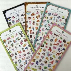 匿名配送★ ビビッといろ ステッカー 5点 マインドウェイブシール