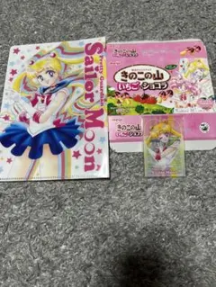 美少女戦士セーラームーン 明治 クリアカード　クリアファイル　箱付き