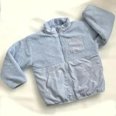 SHOO LA RUE リバーシブル　ジャケット　水色　140