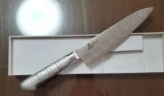 刀舟 鎚目 牛刀 モナカハンドル 包丁 21cm 研ぎ済み - メルカリ