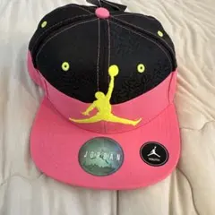 Jordan ジャンプマン キャップ YOUTH ピンク/黒