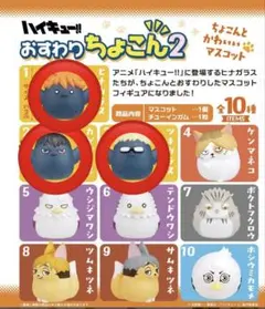 ハイキュー!! おすわりちょこん2 日向、影山、月島