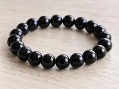 魔除け オニキス8mm 天然石ブレスレット ブラック