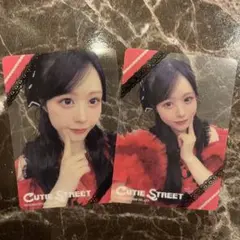 CUTIE STREET たすき衣装 クリアトレカ 佐野愛花 きゅーすと