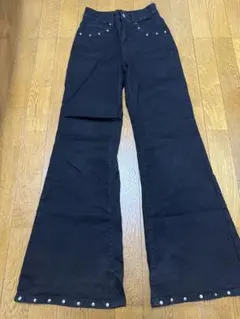 Dazy フレアデニム ブラック