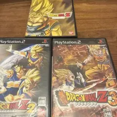 ドラゴンボールZ PS2ソフト 3本セット