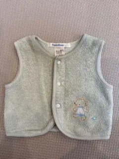 familiar ベビーベスト 60 グリーン
