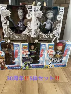 トイストーリー フィギュア5体セット ‼️ ウッディ　忍者バズ　ジェシー新品未開封
