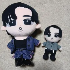 ハンドメイド ぬい服 10cm 2セット すのチル SnowMan バラ ロング