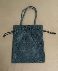 ブラックフォーマルバッグ レース素材 冠婚葬祭