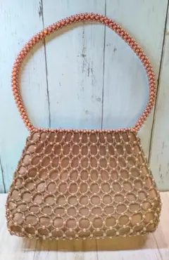 ビーズバッグ レディース ハンドバッグ パーティーバッグ