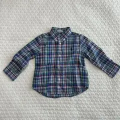 Ralph Lauren 長袖チェックシャツ 18M