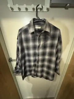 FREAK'S STORE/長袖シャツ/L/GRY/オンブレCK