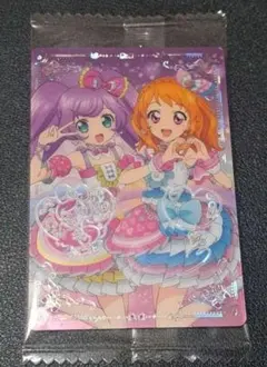 アイカツ×プリパラ ウエハース カード らぁら＆あかり スペシャル SP J