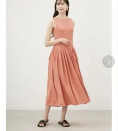 【値下げ】新品　ミラオーウェン ノースリーブワンピース