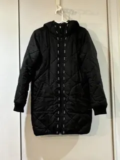 ROXY ブラック キルティング フード付　中綿ジャケット ロキシー　レディース