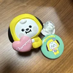 BT21 CHIMMY カーフィギュア マスクホルダー - メルカリ