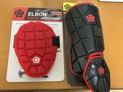 高木翔斗選手 実使用 支給品 エルボーガード フットガード 野球 防具