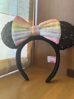 【ディズニーリゾート】40周年ミニーちゃんカチューシャ