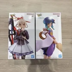 モンスターストライク　フィギュア2点セット マサムネ、ヤクモ