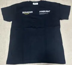 マ*犬様 AMBUSH® amazonロゴ Tシャツ 黒のサムネイル