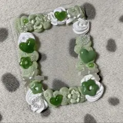 トレカケース　ホイップデコ　緑　グリーン