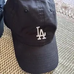 LA Dodgers ベースボールキャップ ブラック