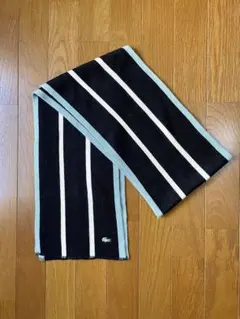 LACOSTE ラコステ ストライプ柄 マフラー unisex