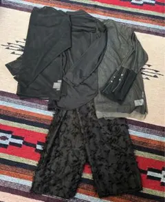 センスオブプレイス　オールブラック4点まとめ売り