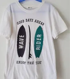 H&M サーフボード　 スパンコール　Tシャツ