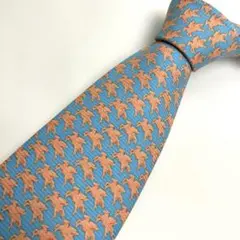 HERMES エルメス　ネクタイ シルク 動物柄 ペガサス柄　7932MA