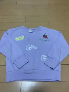 アルジー　薄手のトレーナー　紫色　130