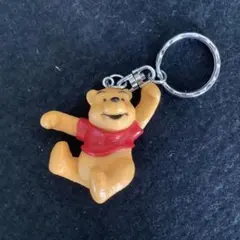 くまのプーさん ブラックカラント ストラップ キーホルダー　昭和レトロ くまのプーさん ブラックカラント ストラップ キーホルダー 昭和レトロ