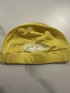 CENTRAL SPORTS 水泳帽 イエロー