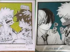 匿名配送　僕のヒーローアカデミア　箔入り　アクリルカード　セット