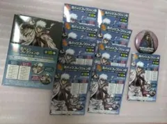 銀魂　缶バッジコレクション攘夷四天王　銀時　桂 　高杉　辰馬　グリッター付