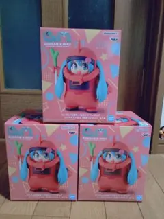 【未開封3体セット】シャアザクぐるみ 初音ミク まとめ売り