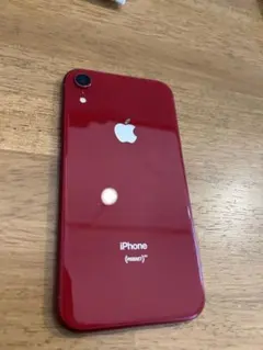 Apple iPhone XR レッド 64GB SIMフリー★美品78%
