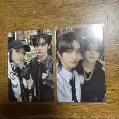 Stray Kids 合 HOP 通常盤 ユニット トレカ 2枚 セット
